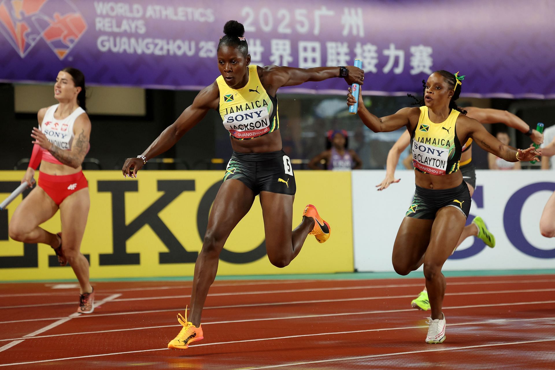 Shericka Jackson (Image via: Getty)